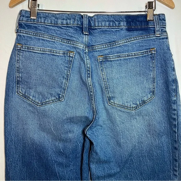 Abercrombie 90s Baggy Jeans Medium Wash Low Rise 29 Straight Y2K Streetwear - Picture 7 of 10